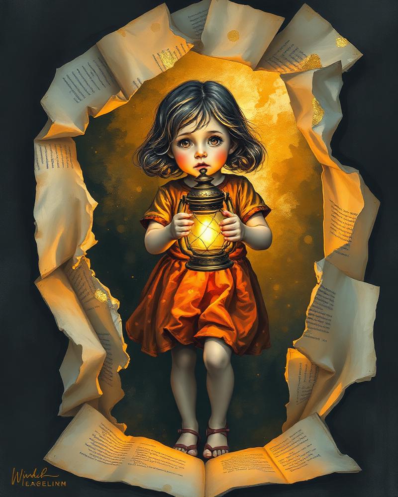 Ivy Marrow, narrator of The Lantern Girl